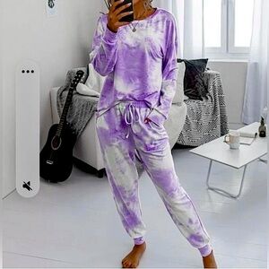 PURPLE AND WHITE NEW COLOR 💜SET